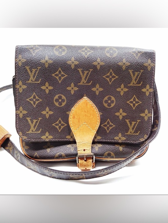 Louis Vuitton Handbags - Louis Vuitton Cartouchiere MM Shoulder Bag – Monogram Canvas